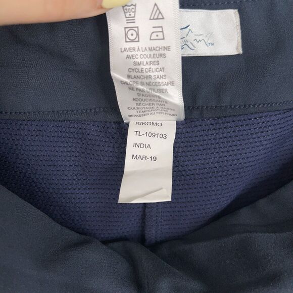 Greg Norman Skirt Womens 8 Dark Navy Red Skort Shorts Golf Performance Active - Picture 7 of 14